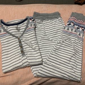 Cuddl Duds Pajama Set